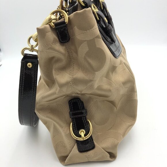 Coach Tan and Brown Purse - Picture 4 of 11